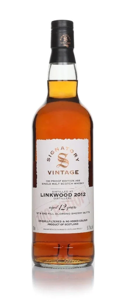 Linkwood 12 Year Old 2012 - 100 Proof Edition #68 (Signatory) Single Malt Scotch Whisky | 700ML