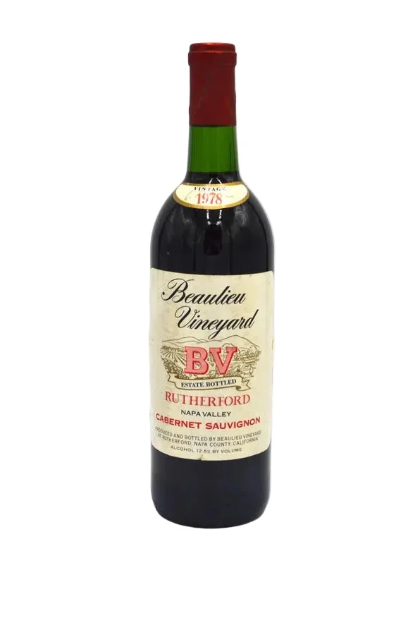 1978 | Beaulieu Vineyard | Rutherford Cabernet Sauvignon - Wine