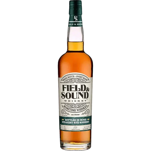 Field & Sound Bottled In Bond New York Straight Rye Whiskey