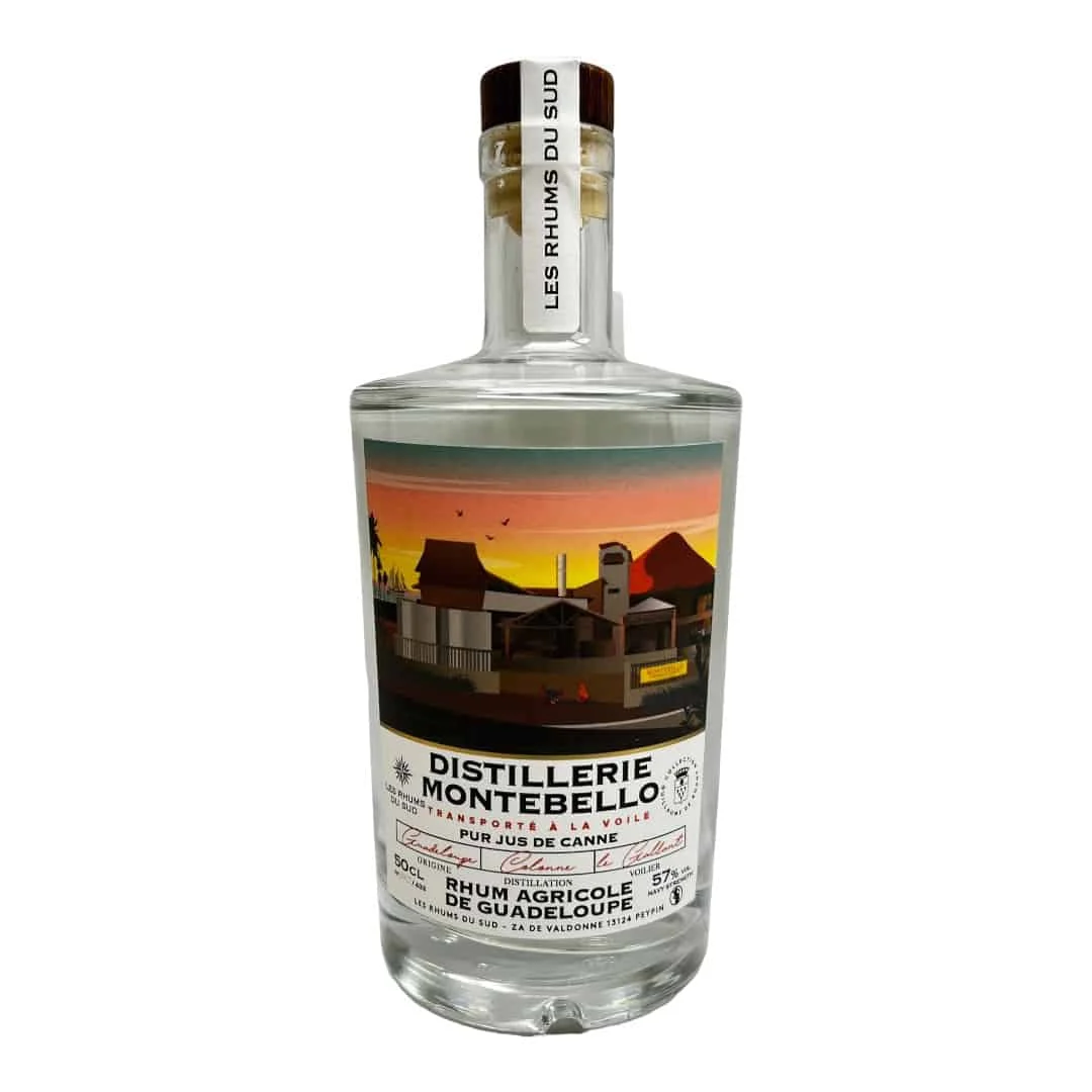 Les Rhums Du Sud Montebello Blanc Navy Strength | 500ML - Rum