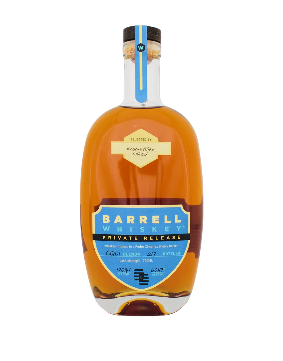 Barrell Craft Spirits Private Release PX Sherry Cask Finish #S1B54 - Whiskey