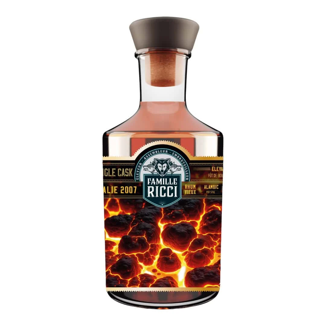 Famille Ricci Rare Single Cask 2025 Australie 2007 18 Year Old Rum | 500ML