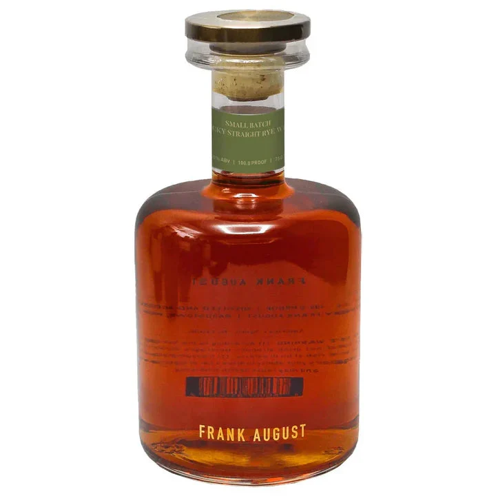 Frank August Small Batch Kentucky Straight Rye Whiskey