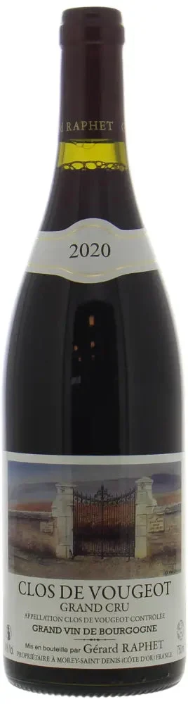 2020 | Gérard Raphet | Clos de Vougeot - Wine