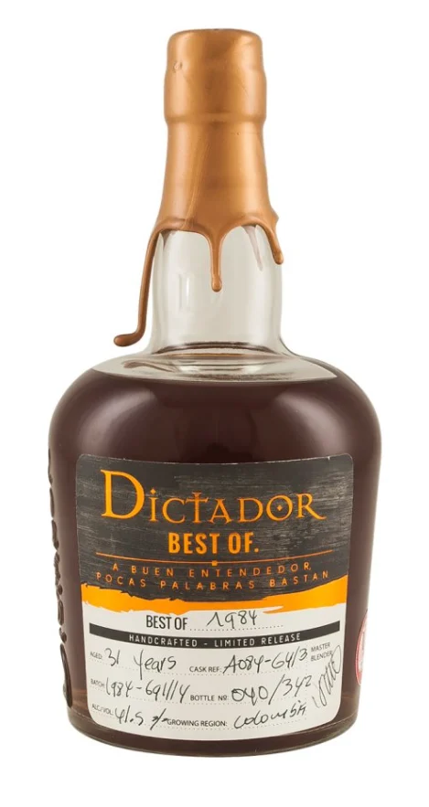 Dictador 31 Year Old 1984 Single Cask - Rum