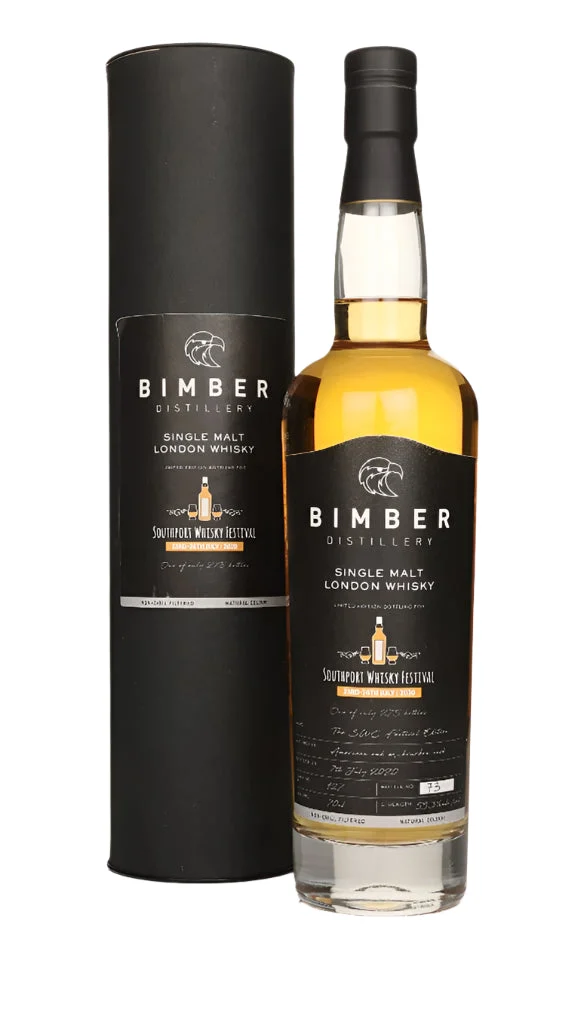 Bimber Single Bourbon (Cask #127) - Southport Festival 2020 Single Malt London Whisky | 700ML