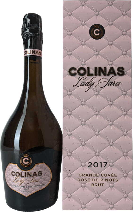 Espumante Colinas Lady Sara Rose De Pinots Bruto 2017 - WineVins