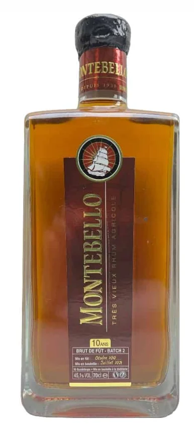 Montebello Brut De Fut 10 Year Old Batch #2 | 700ML - Rum