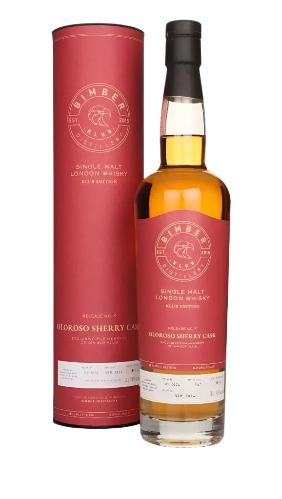 Bimber Klub Edition Release No.5 - Oloroso Sherry Cask Single Malt London Whisky | 700ML