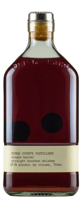 Kings County Single Barrel 5 Year Old Barrel Strength Bourbon Whiskey
