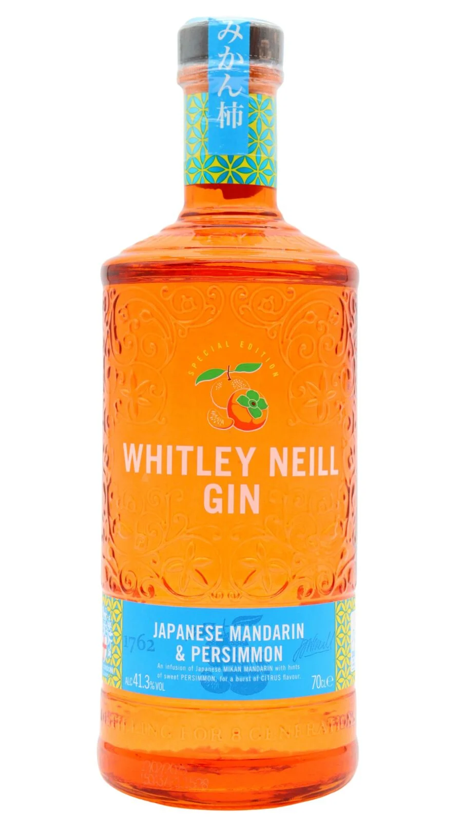 Whitley Neill Japanese Mandarin & Persimmon Gin | 700ML