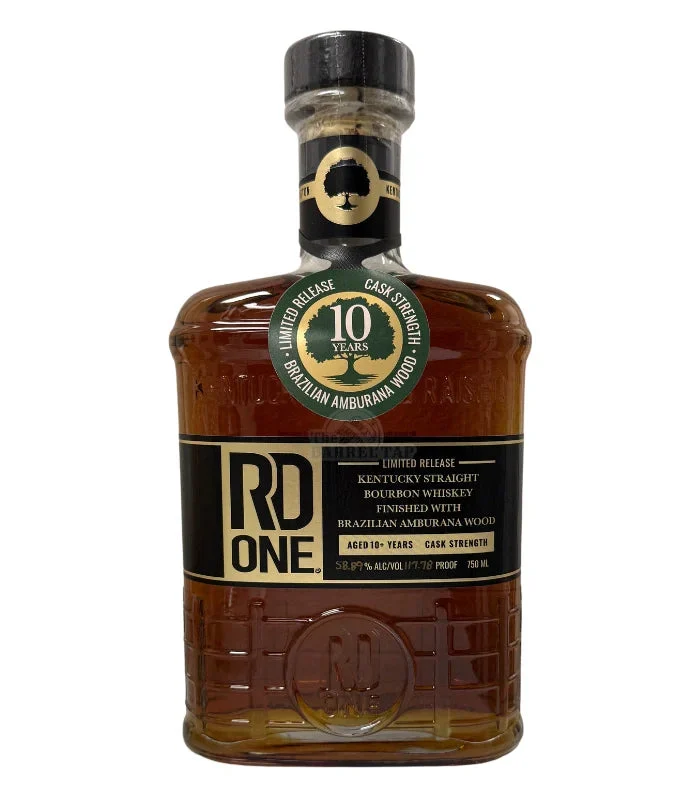 RD One 10 Year Old Cask Strength Amburana Finish Limited Release Kentucky Straight Bourbon Whiskey