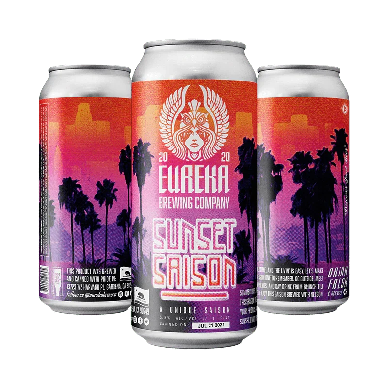 Eureka Brewing Co. Sunset Saison Beer | (4)*473ML