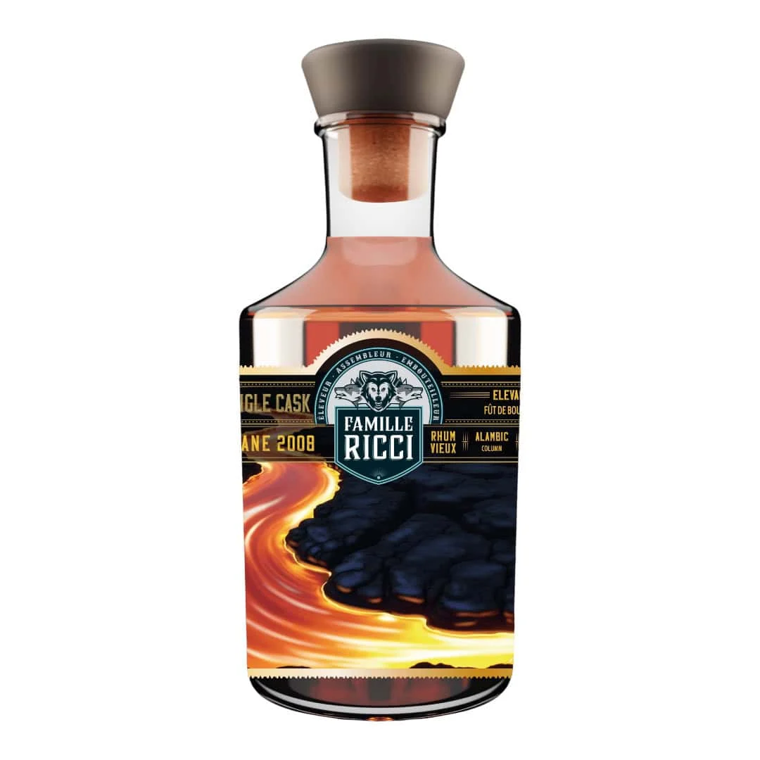 Famille Ricci Rare Single Cask 2025 Ten Cane 2008 17 Year Old Rum | 500ML