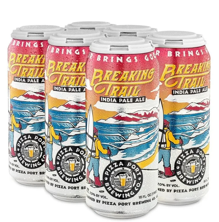 Pizza Port Brewing Co. Breaking Trail IPA Beer | (6)*473ML - Ready To Drink