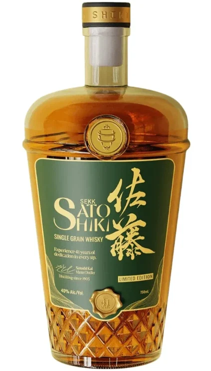 Sato Shiki 41 Year Old Single Grain Whisky - Whiskey