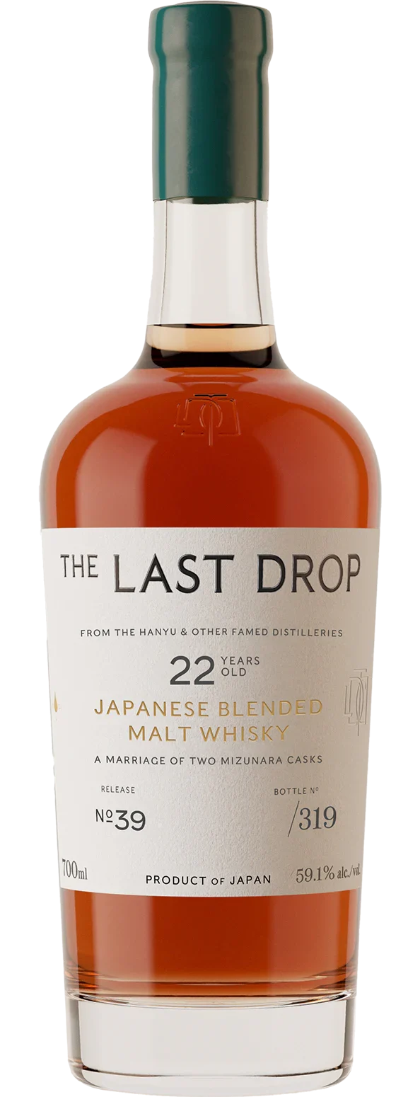 The Last Drop | Hanyu No. 39 | 22 Year Old | Japanese Blended Malt Whisky | 700ML - Whiskey