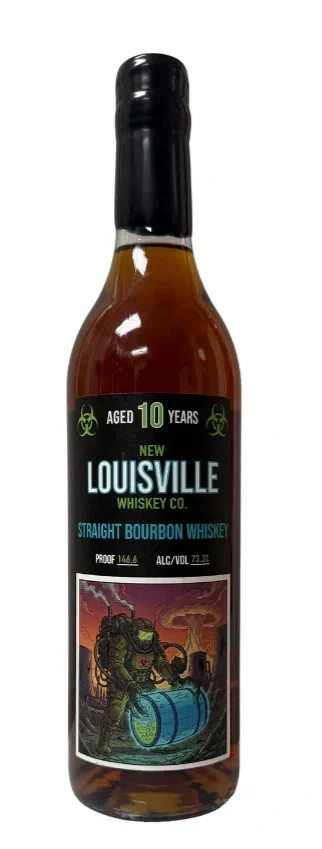 Nulu New Louisville Co. 10 Year Old Nuclear Nectar HAZMAT 146.6 Proof Bourbon Whiskey