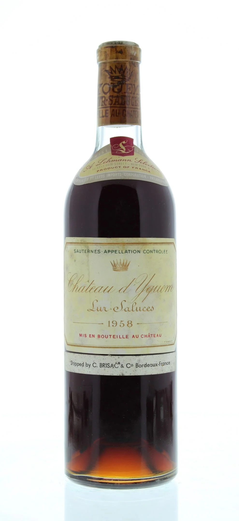 1958 | Chateau d'Yquem | Sauternes - Wine