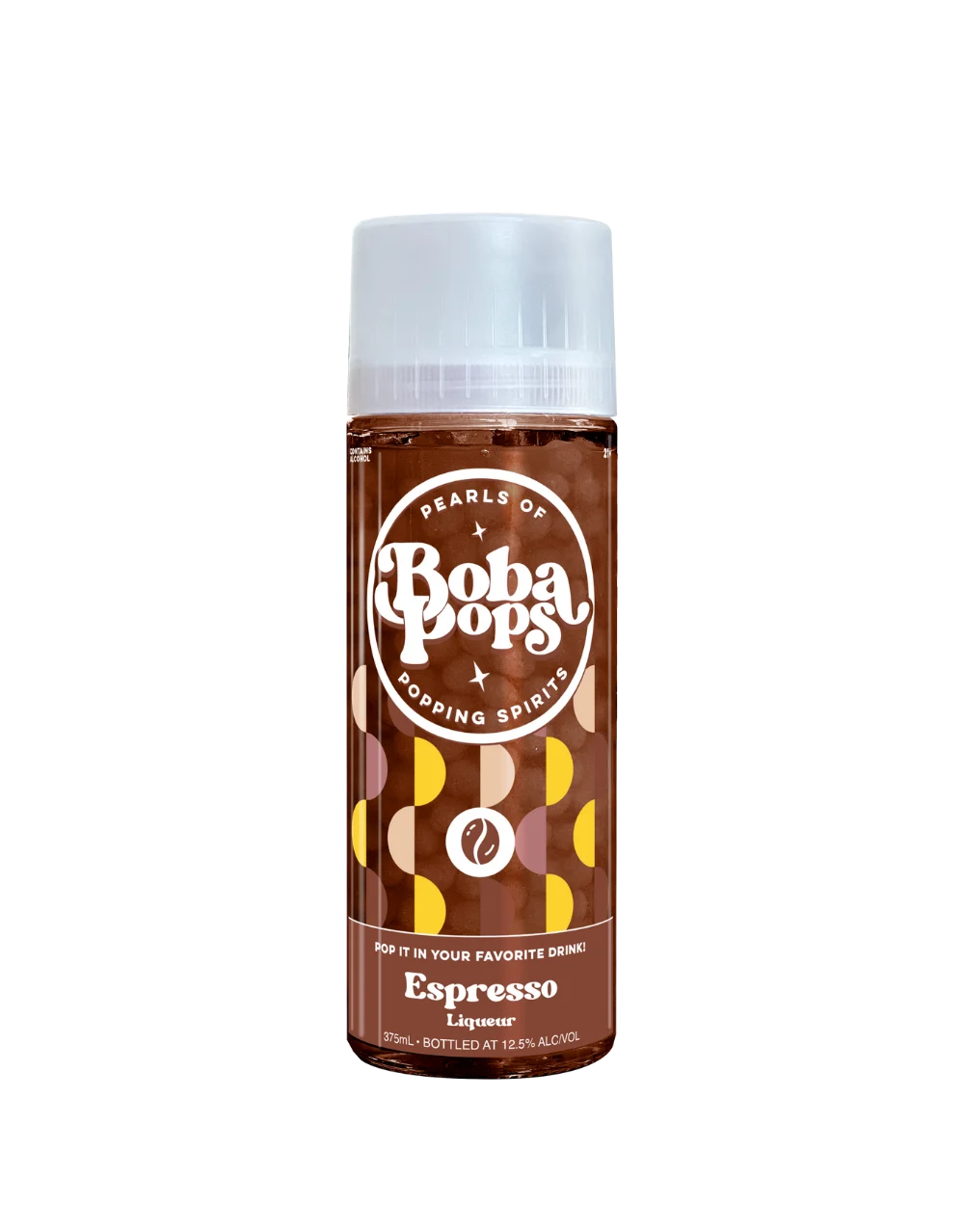 Pearls Of Boba Pops Espresso Liqueur | 375ML