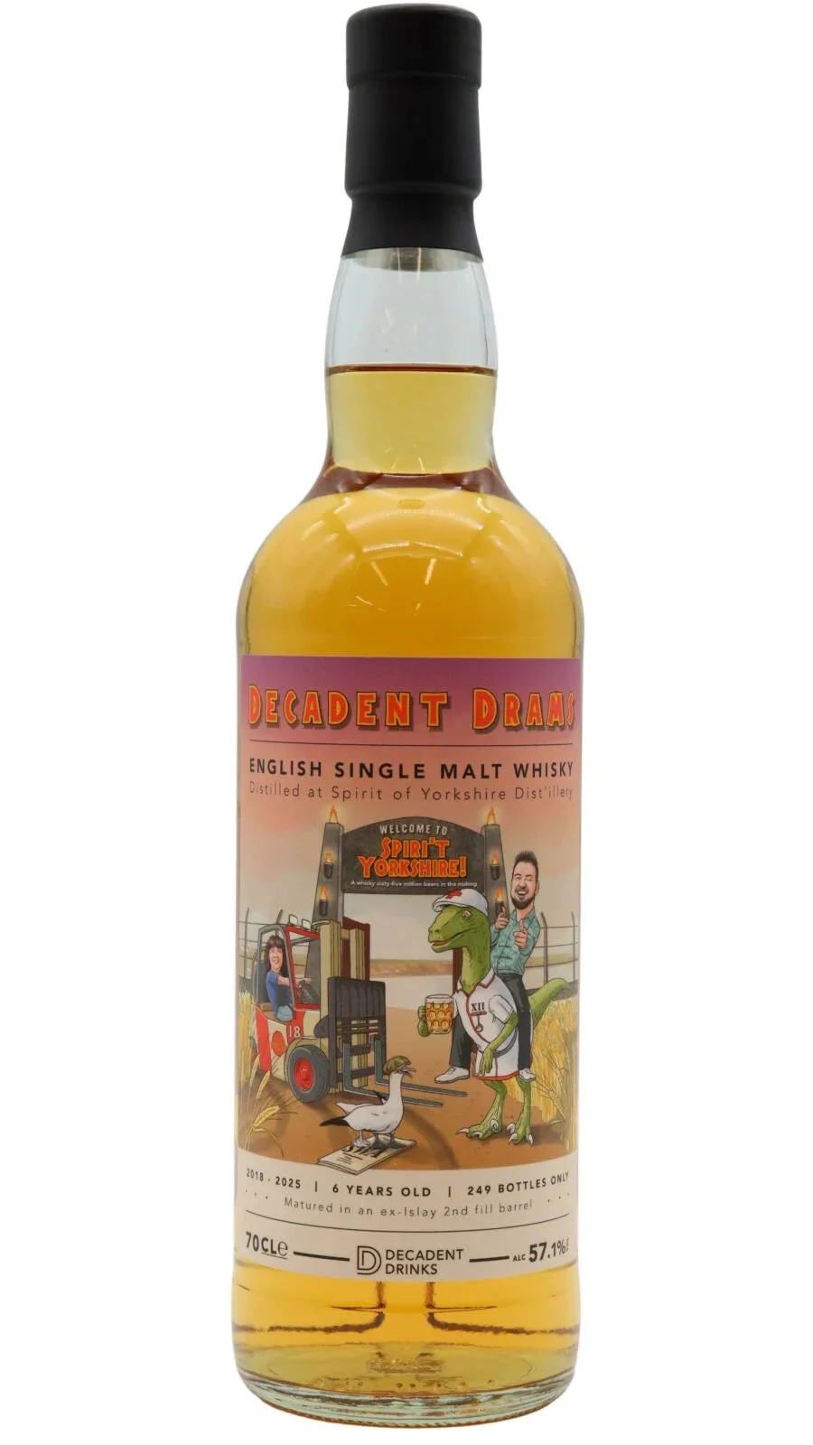 Spirit of Yorkshire Decadent Drams - 6 Year Old English Single Malt Whisky | 700ML