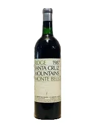 1987 | Ridge Vineyards | Monte Bello - Wine