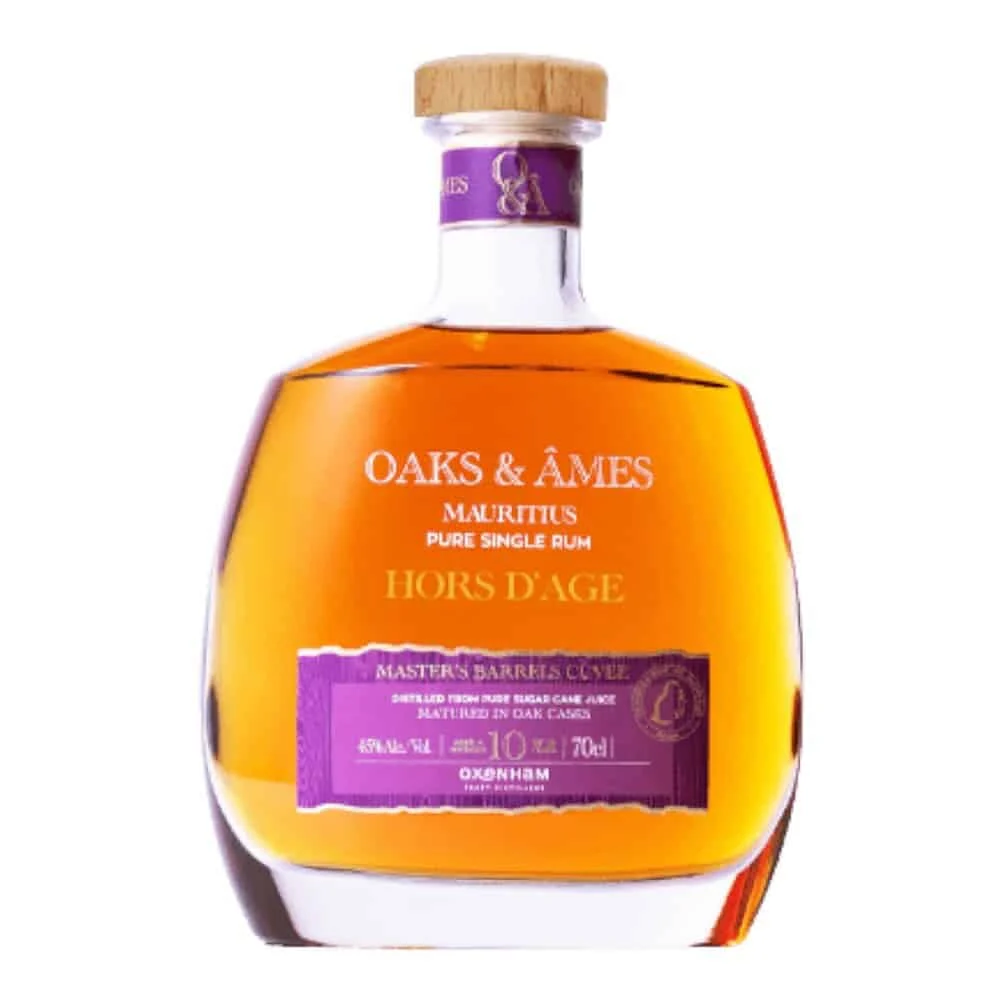 Oaks & Ames Hors d’Age 10 Year Old Rum | 700ML