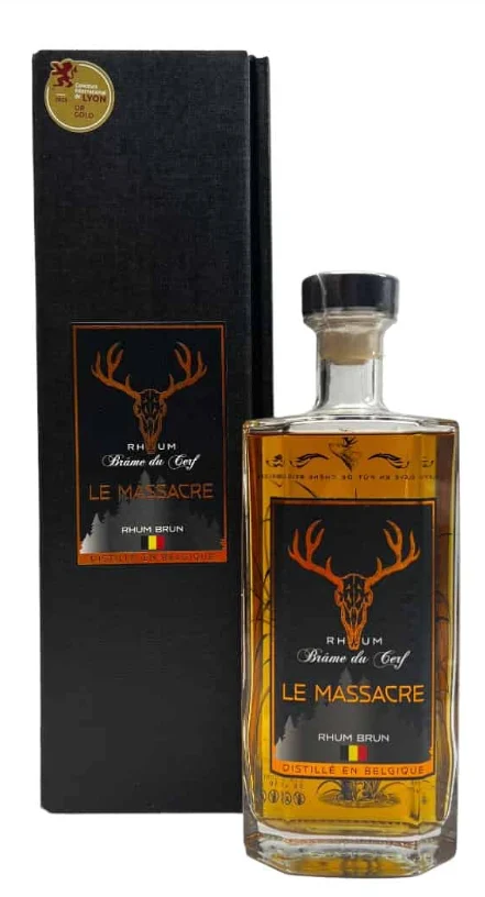 Le Massacre Brame du Cerf Belge Pur Jus Rum | 500ML - Whiskey