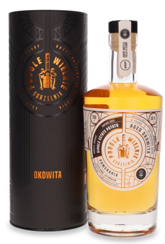 Okowita Podole Wielkie Ziemniak 5 Year Old Ex-Bourbon Cask 2025 Spirit | 700ML
