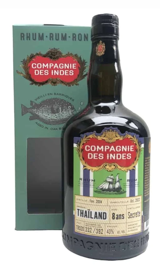 Compagnie Des Indes Thailand 8 Year Old Secrete | 700ML - Rum