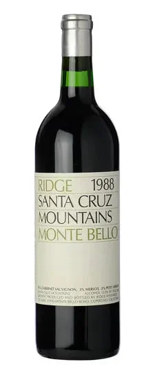 1988 | Ridge Vineyards | Monte Bello - Wine