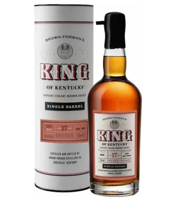 Brown Forman's King Of Kentucky 17 Year Old 2025 126.8 Proof Kentucky Straight Bourbon Whiskey