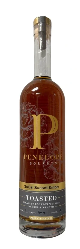 Penelope SoCal Sunset Ember Private Batch Toasted Bourbon Whiskey