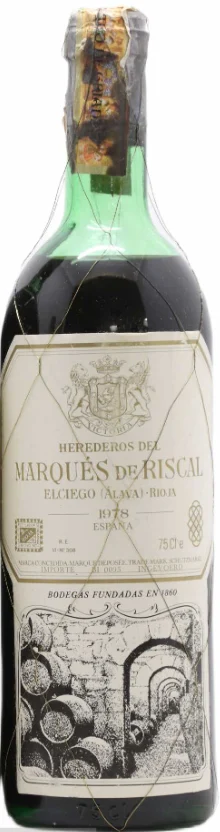 1978 | Marques de Riscal | Reserva - Wine