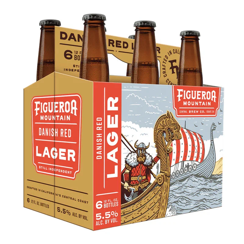 Figueroa Mountain Brew Co. Danish Red Lager Beer | (6)*355ML