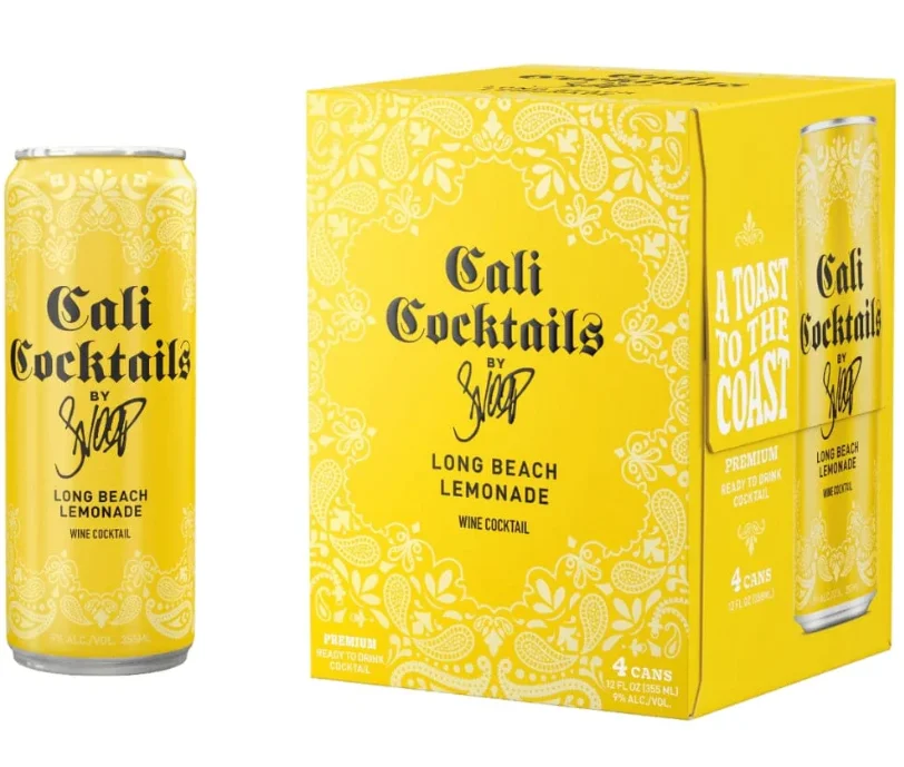 Cali Cocktails By Snoop Long Beach Lemonade | (4)*355ML - Ready To Drink
