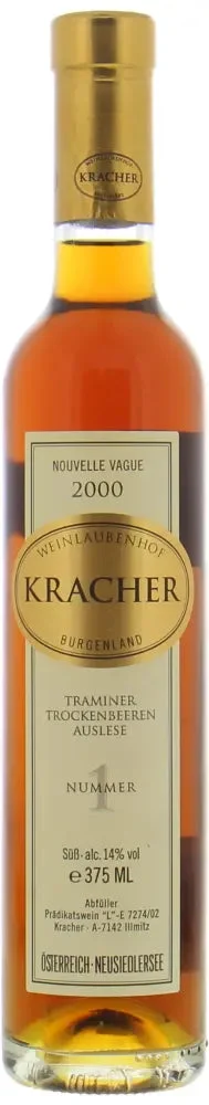 2000 | Kracher | Trockenbeerenauslese No 1 Traminer Nouvelle Vague (Half Bottle) - Wine