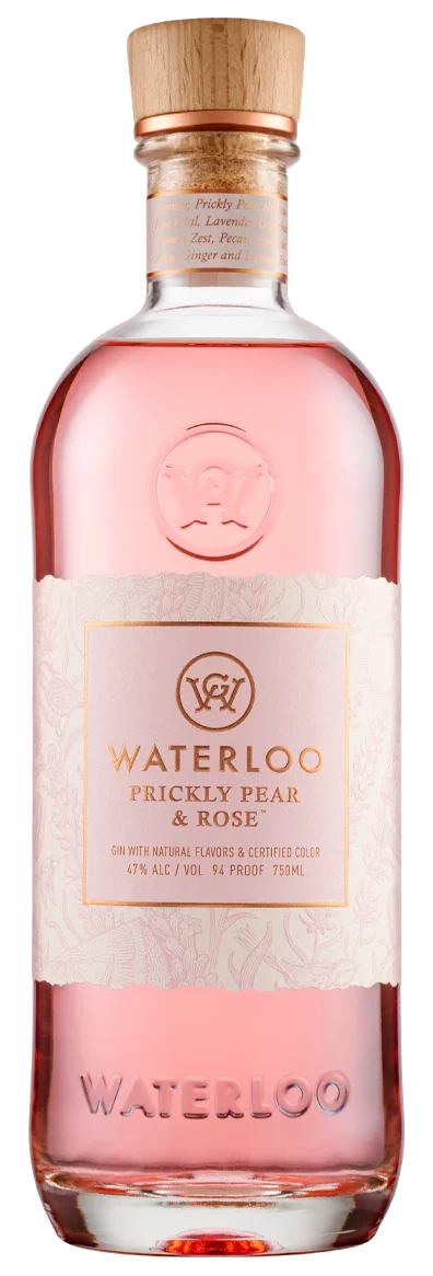 Waterloo Prickly Pear & Rose Gin