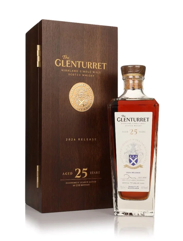 The Glenturret 25 Year Old (2024 Release) Single Malt Scotch Whisky | 700ML - Whiskey