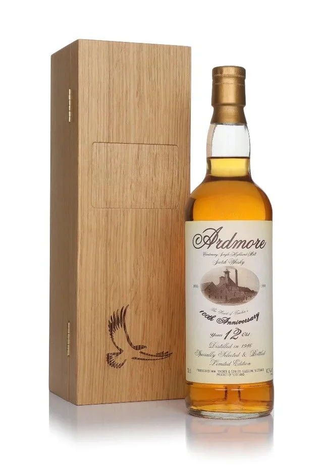Ardmore 12 Year Old 1986 – 100th Anniversary Single Malt Scotch Whisky | 700ML - Whiskey