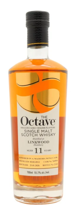 Linkwood The Octave Single Madeira Wine Cask #7648944 11 Year Old · 2014 Vintage Single Malt Scotch Whisky | 700ML - Whiskey