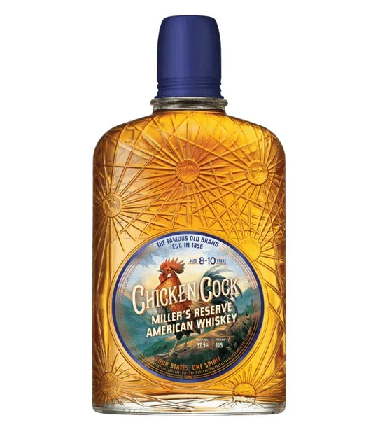Chicken Cock Miller's Reserve 8-10 Year Old Blended American Whiskey