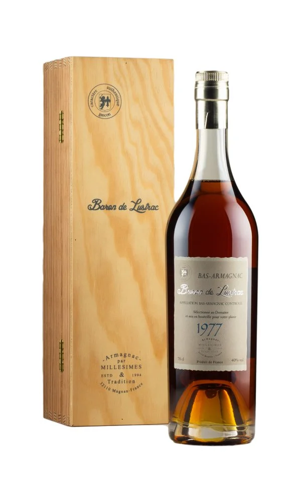 Baron De Lustrac Vintage Armagnac 1977 | 700ML