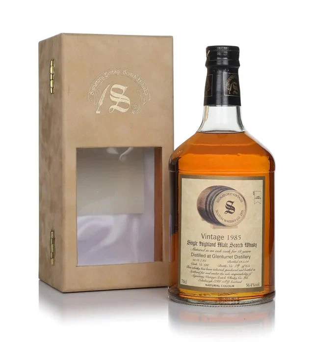Glenturret 18 Year Old 1985 Cask #128 - Signatory Single Malt Scotch Whisky | 700ML