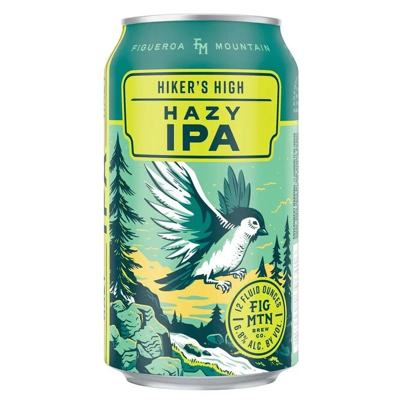 Figueroa Mountain Brew Co. Hiker's High Hazy IPA Beer | (6)*355ML