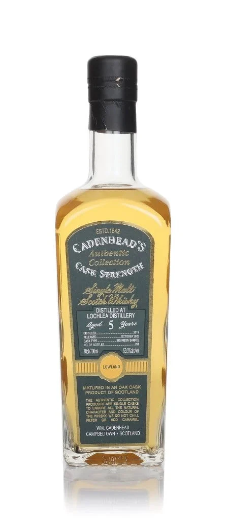 Lochlea 5 Year Old 2019 - Cadenhead's Authentic Collection Single Malt Scotch Whisky | 700ML