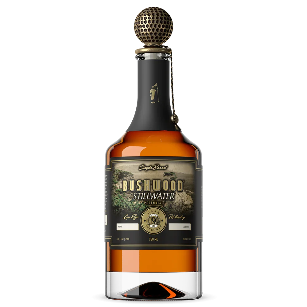 Bushwood Stillwater Perennial Cask 9 Year Old Rye Whiskey