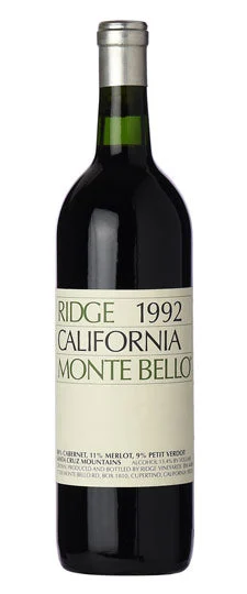 1992 | Ridge Vineyards | Monte Bello - Wine