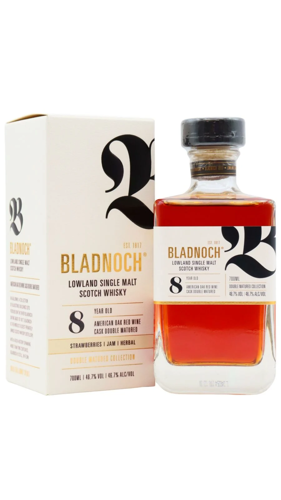 Bladnoch 8 Year Old Lowland Single Malt Scotch Whisky | 700ML - Whiskey