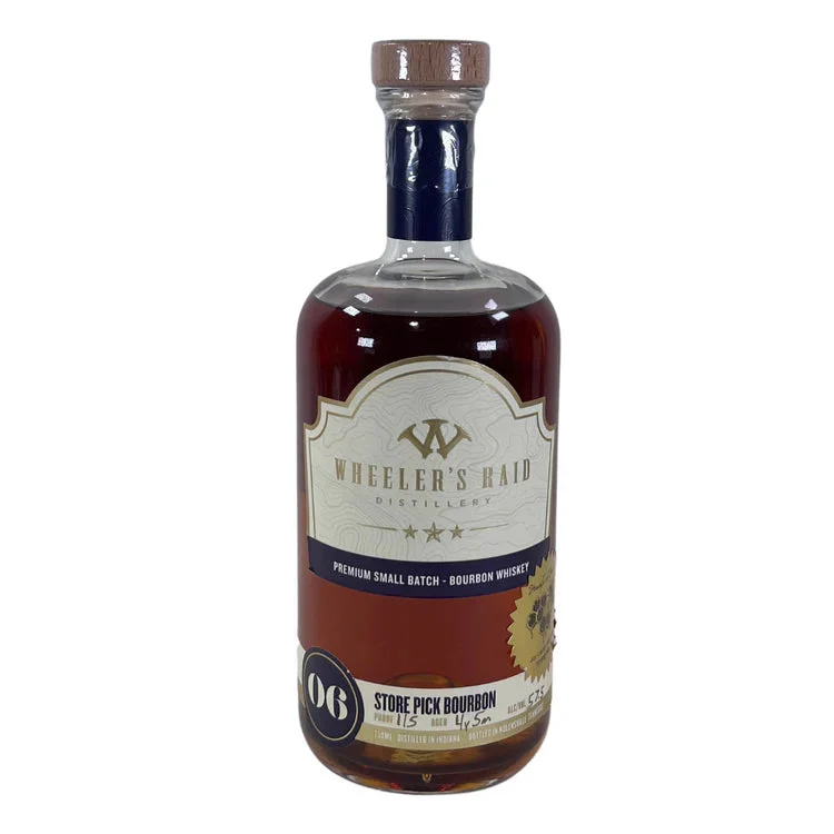 Wheeler's Raid Honey Cask Finish Store Pick Bourbon Whiskey